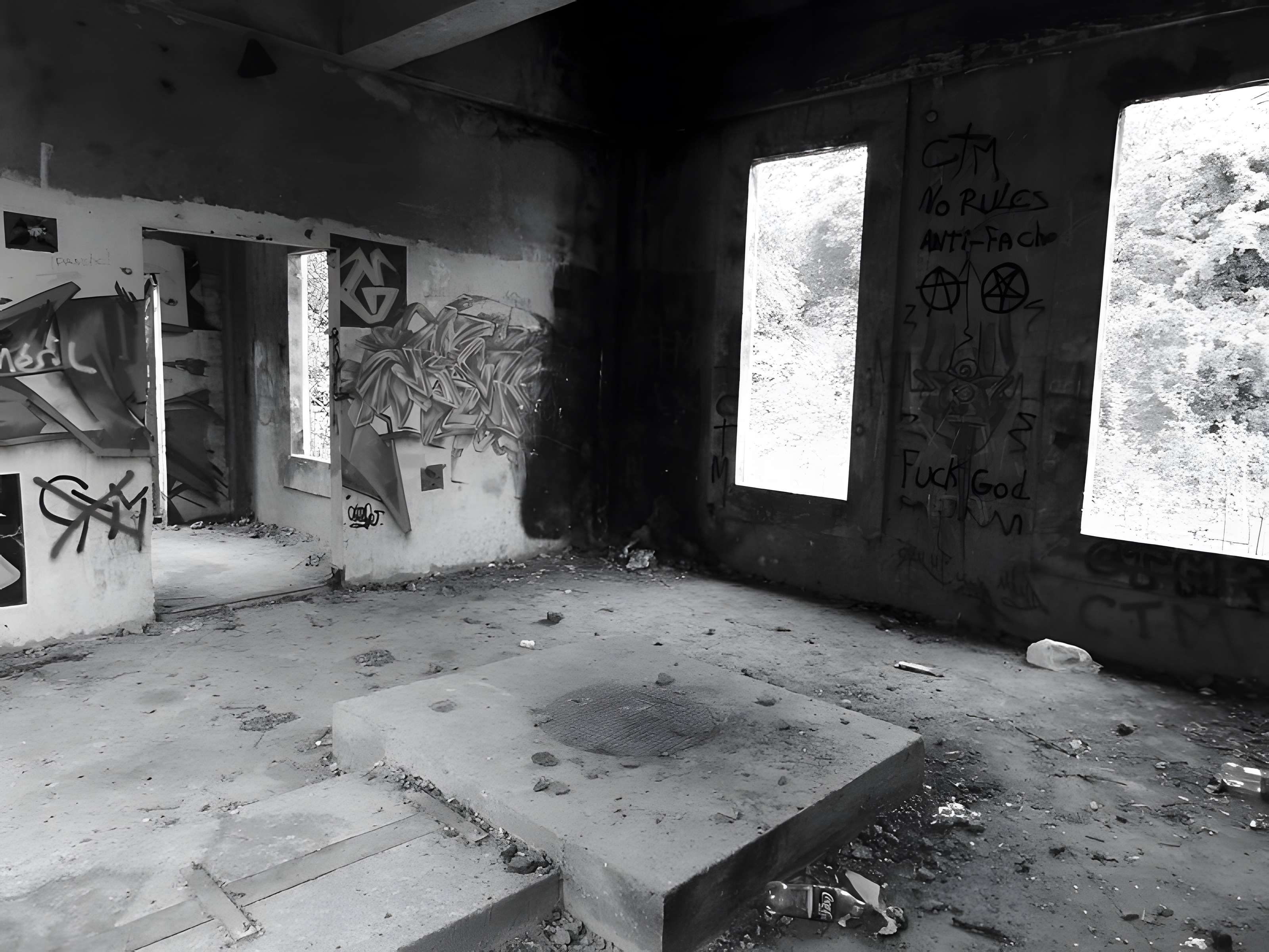 Chevalement de la fosse n° 13bis dite  Félix Bollaert