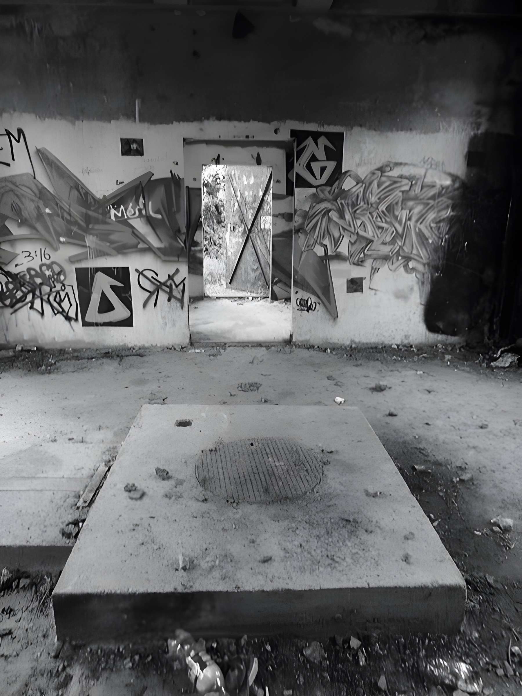 Chevalement de la fosse n° 13bis dite  Félix Bollaert