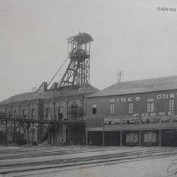 Mine-image de la fosse n 2 de Oignies également sur commune de Oignies