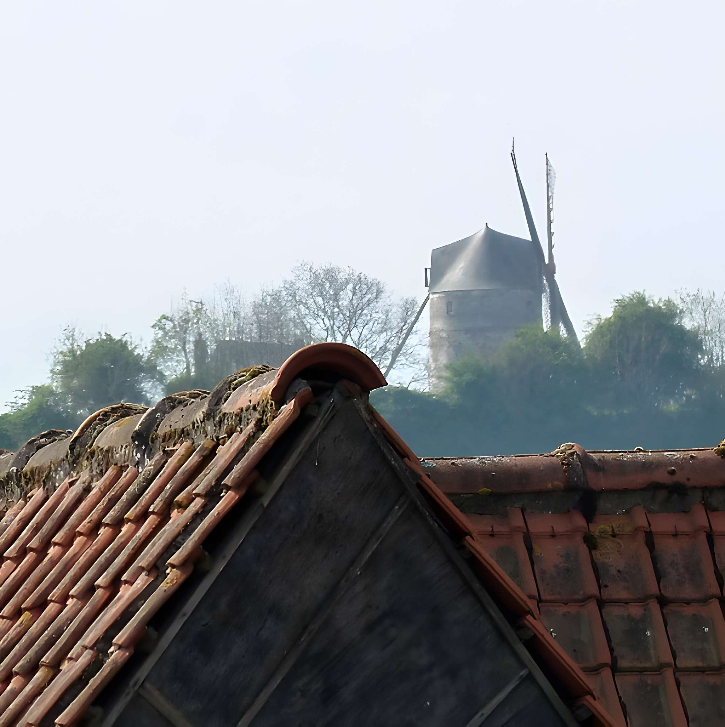 Moulin à vent dit Moulin d'Achille