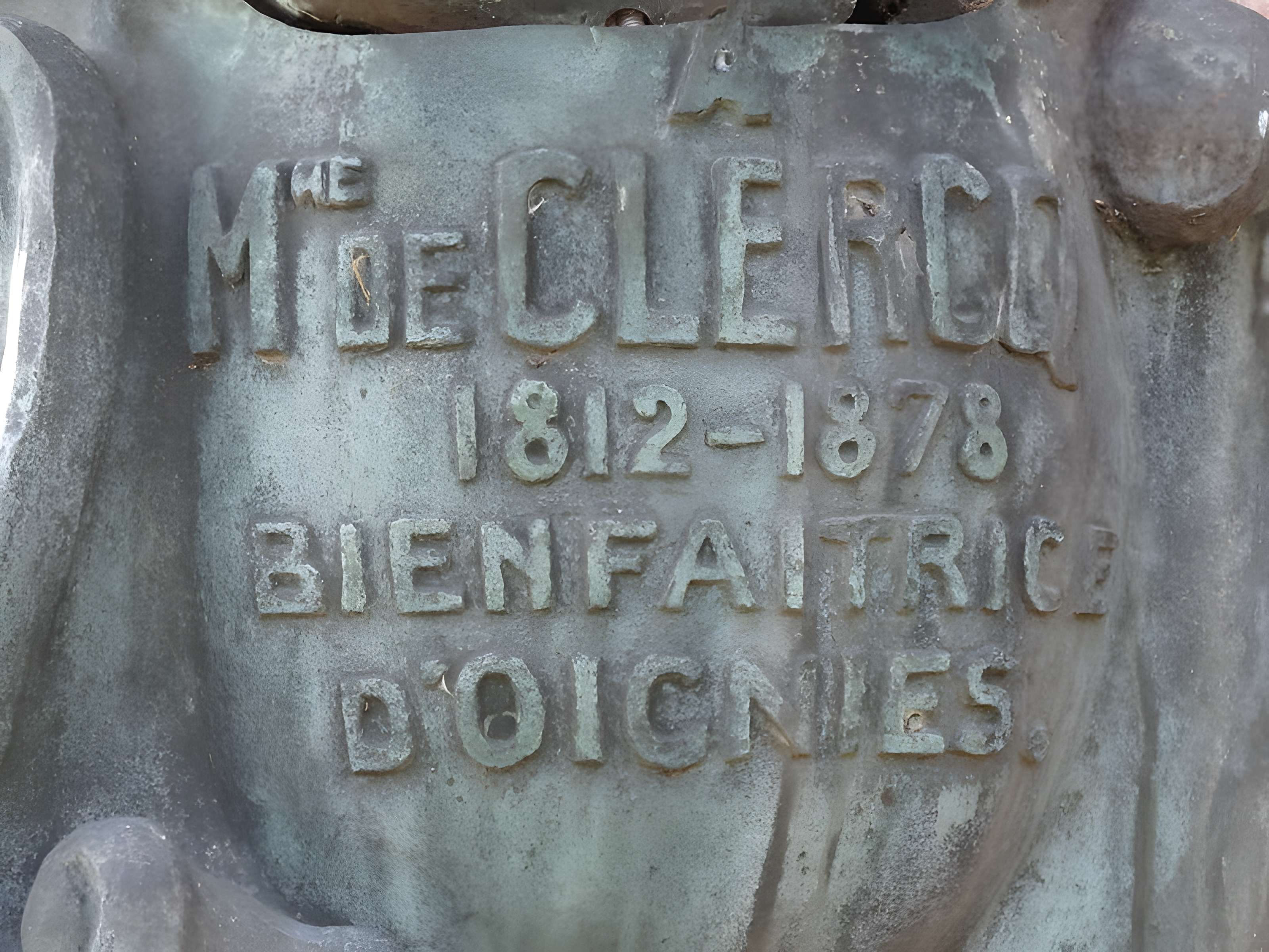 Monument à madame Declercq dit de la Découverte du Charbon