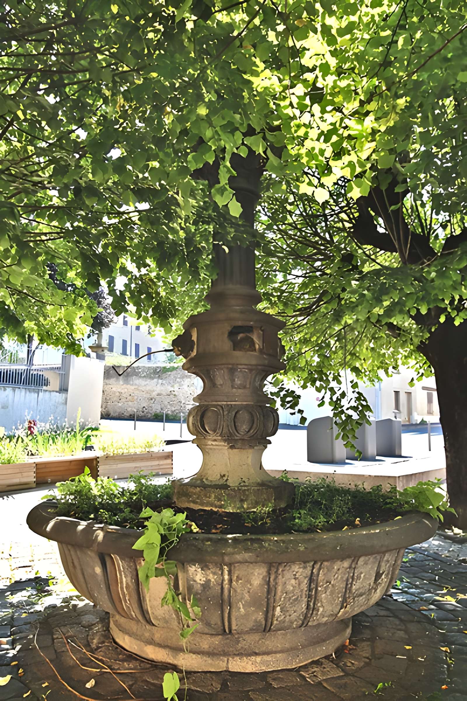 Fontaine de la Croix de la Mission