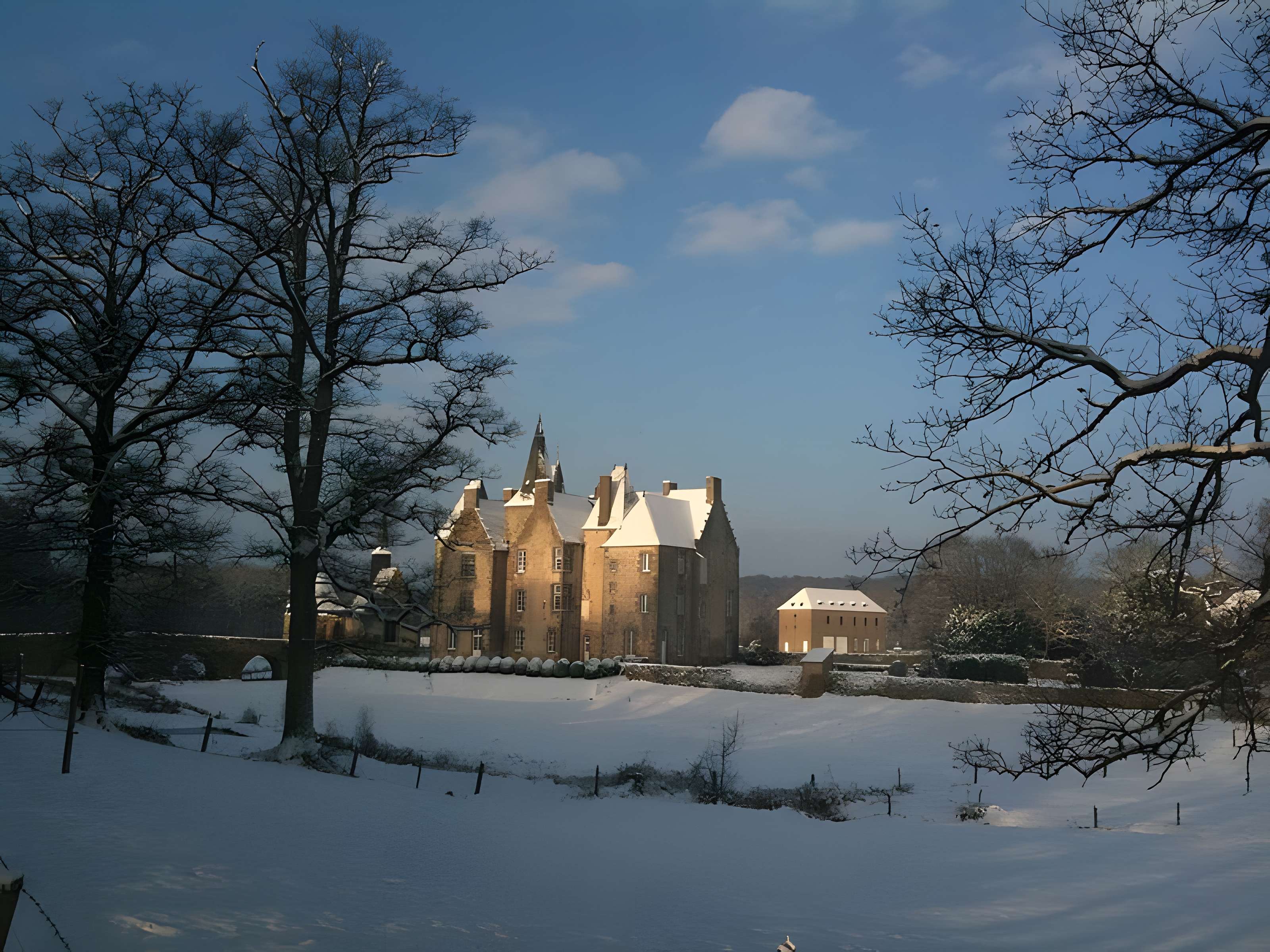 Château de Bourgon à Montourtier