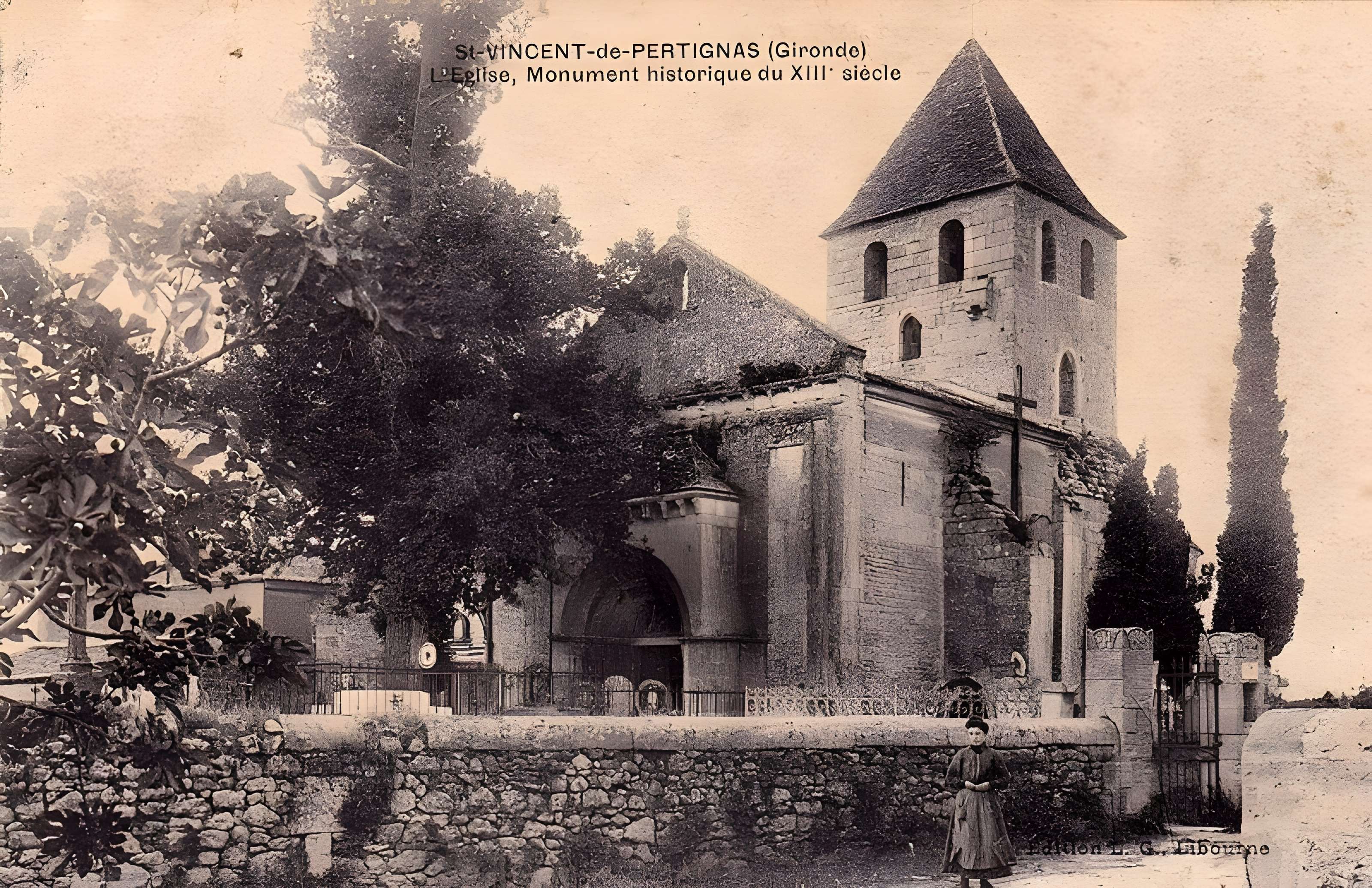 Église Saint-Vincent de Saint-Vincent-de-Pertignas