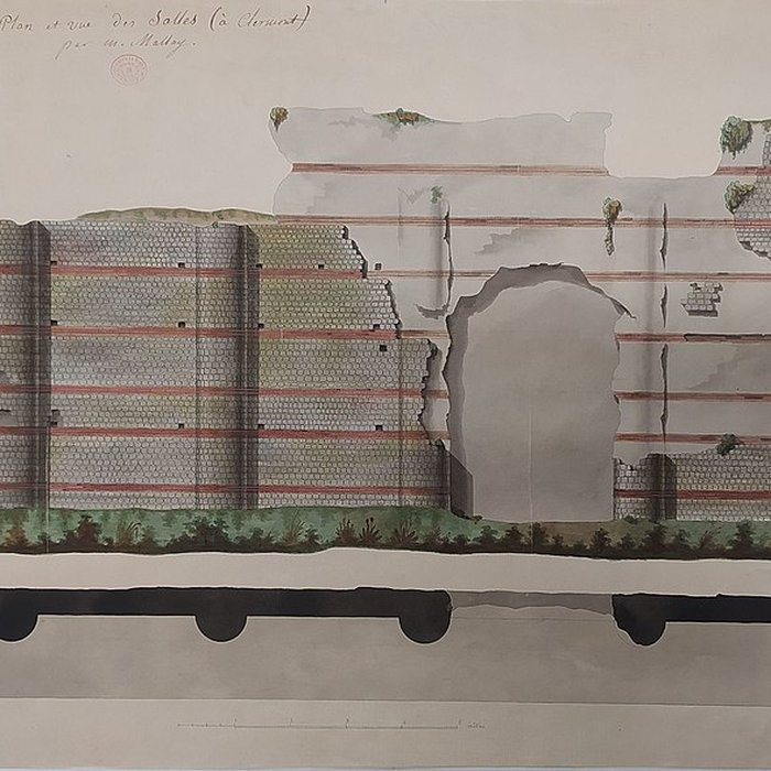 Photo de Temple de Vasso Galate murailles dites des Sarrasins