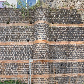 Temple de Vasso Galate murailles dites des Sarrasins