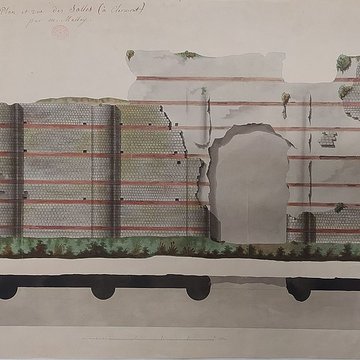 Temple de Vasso Galate murailles dites des Sarrasins