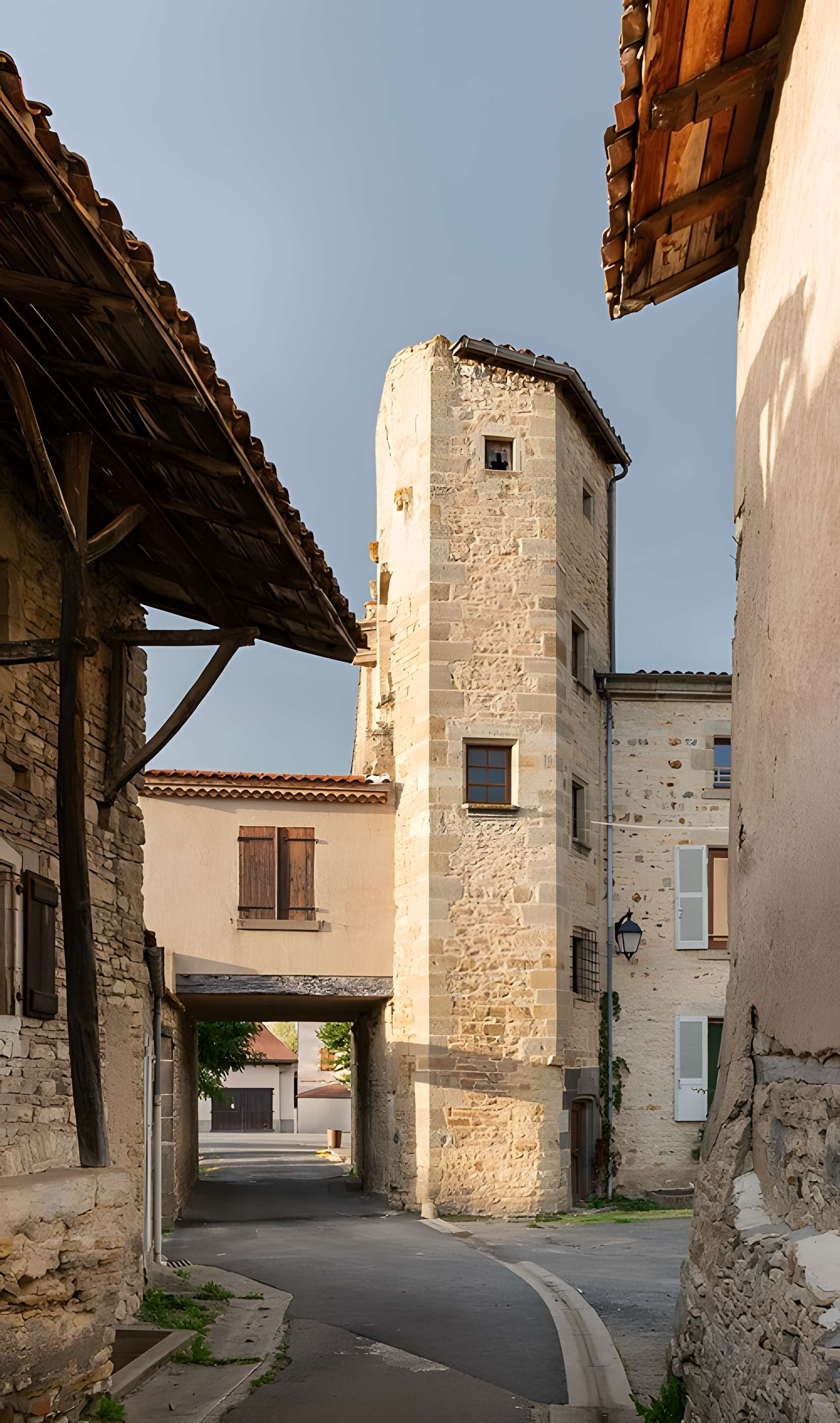 Maison sise au Nord-Ouest de la place de l'Eglise