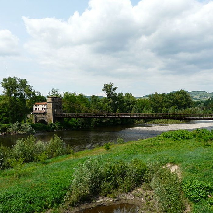 Photo de Pont suspendu sur lAllier