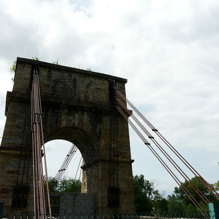 Photo de Pont suspendu sur lAllier