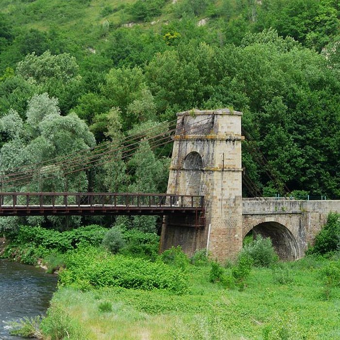 Photo de Pont suspendu sur lAllier