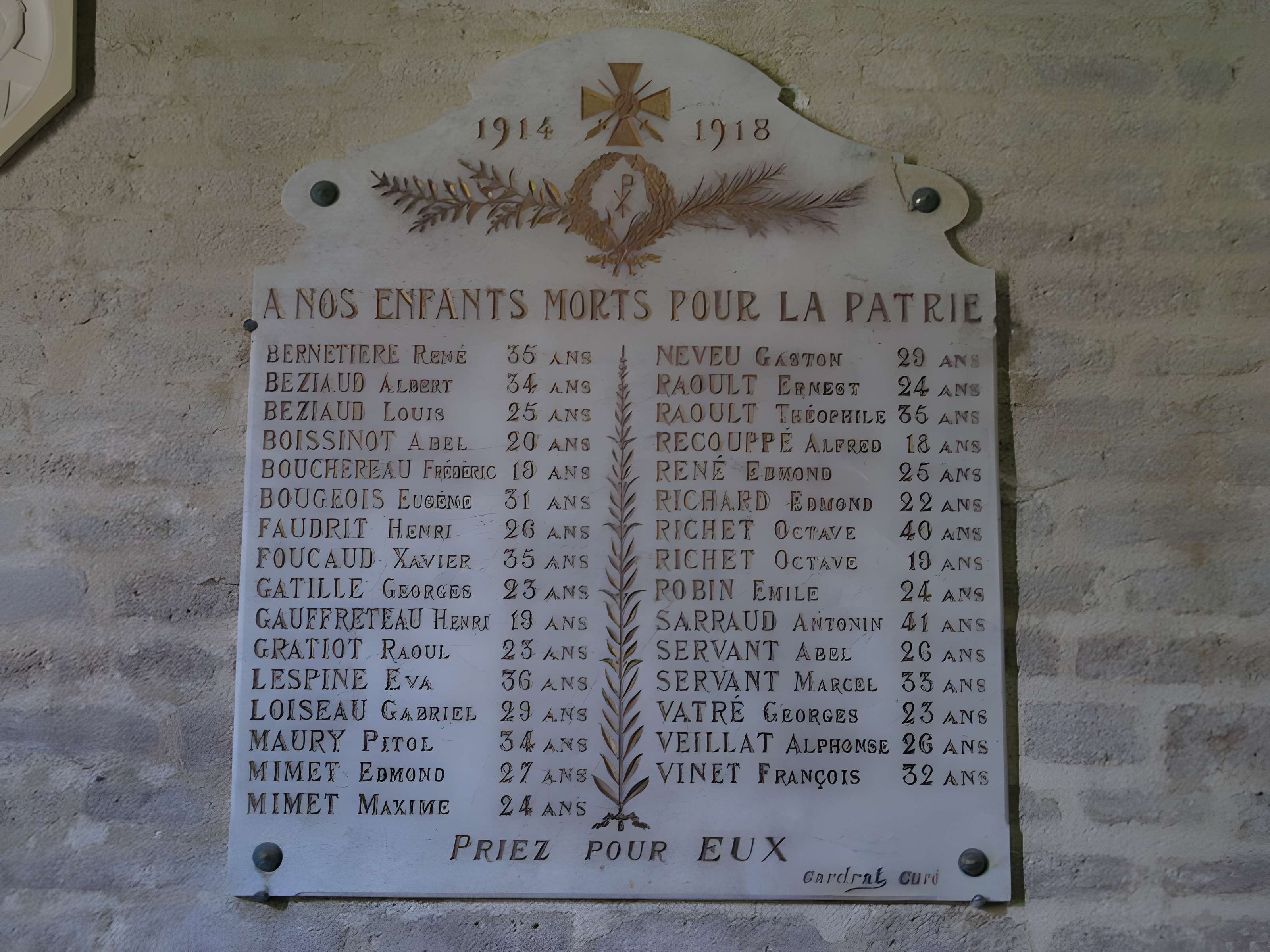 Église Saint-Vivien de Vandré