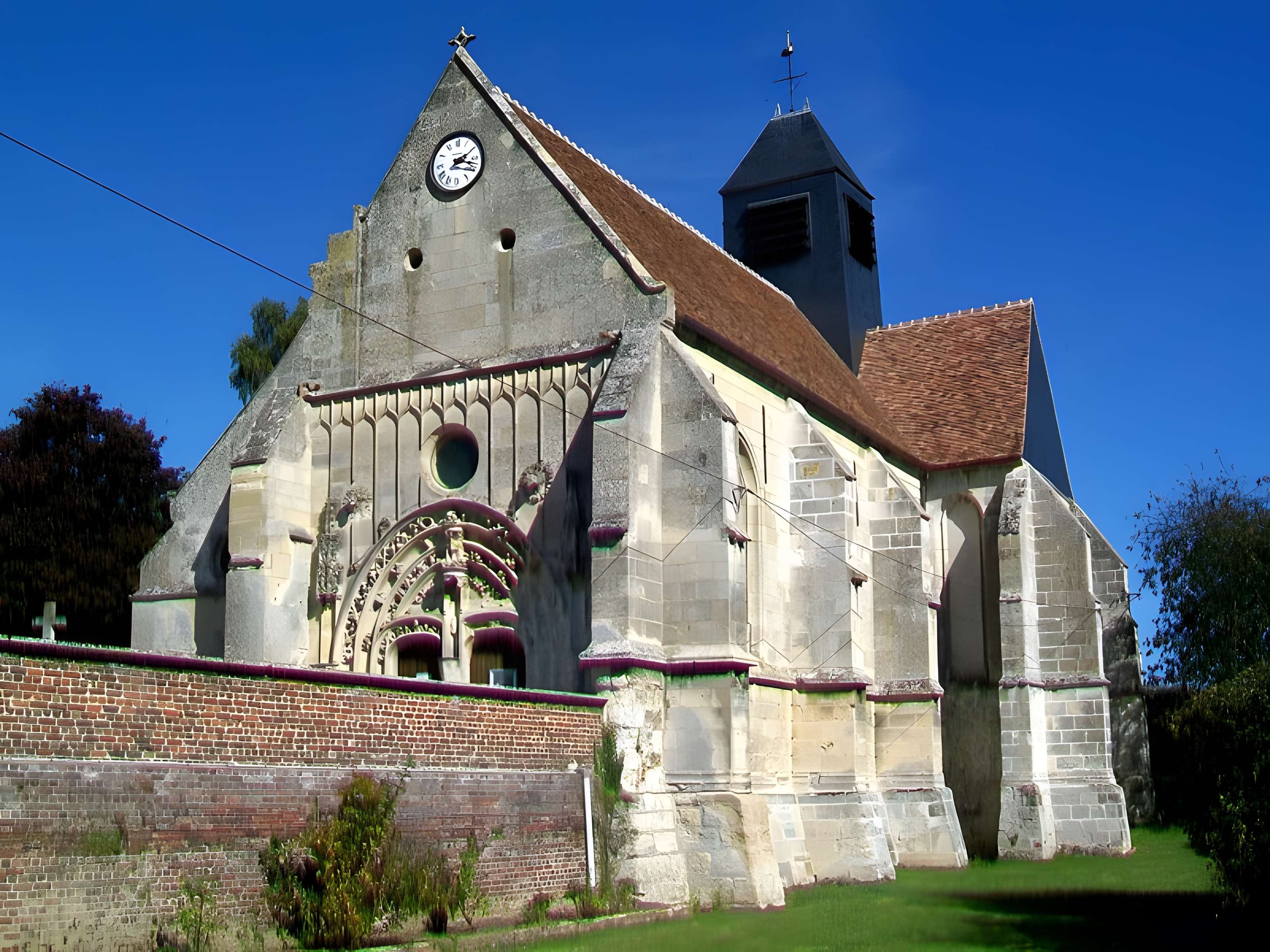 Église Saint-Wandrille de Rivecourt 