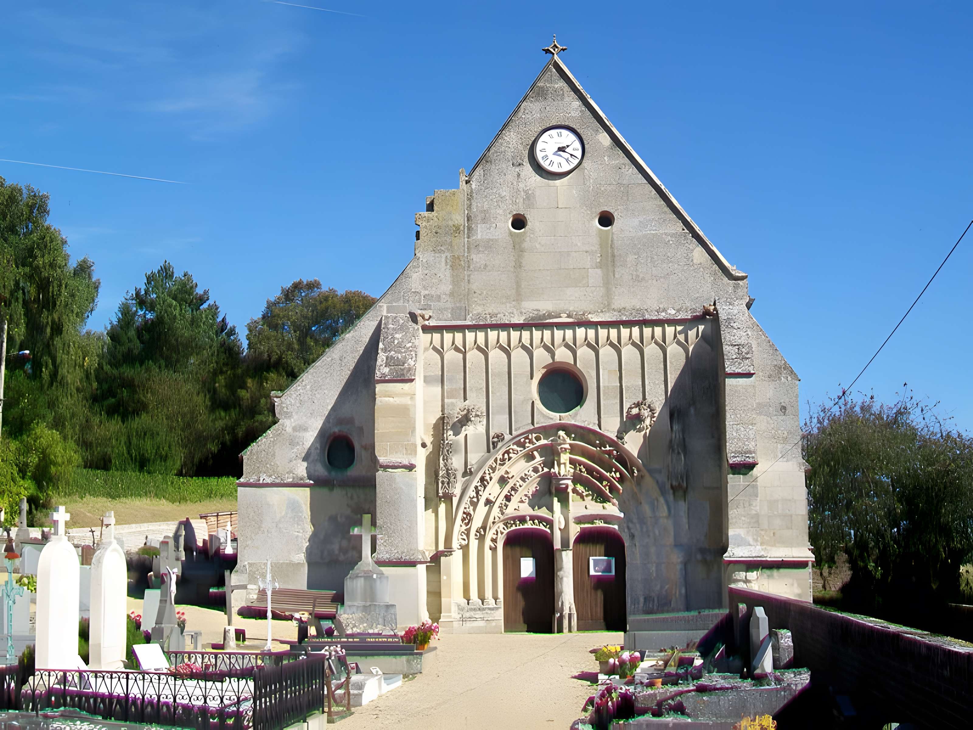 Église Saint-Wandrille de Rivecourt