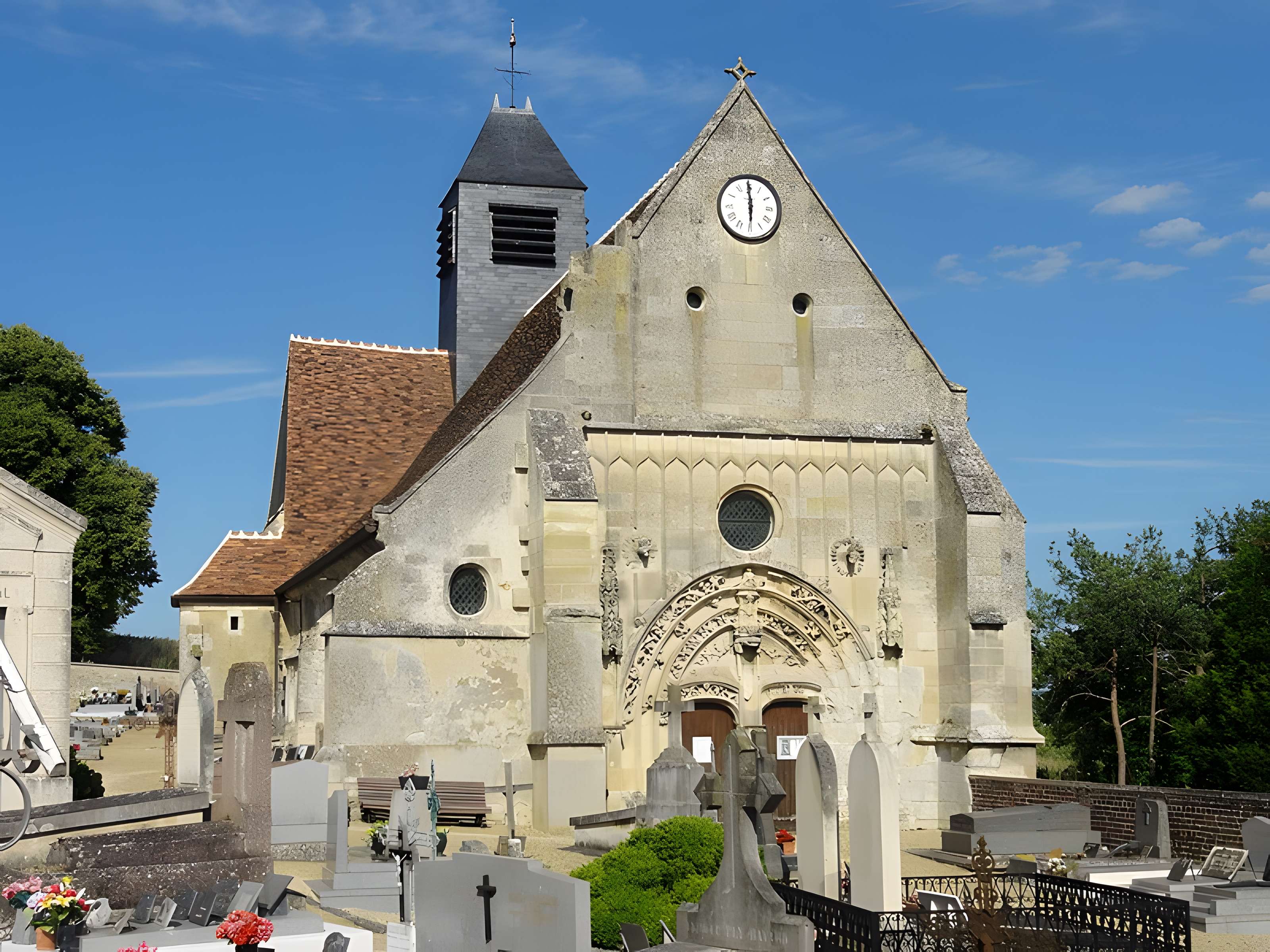 Église Saint-Wandrille de Rivecourt