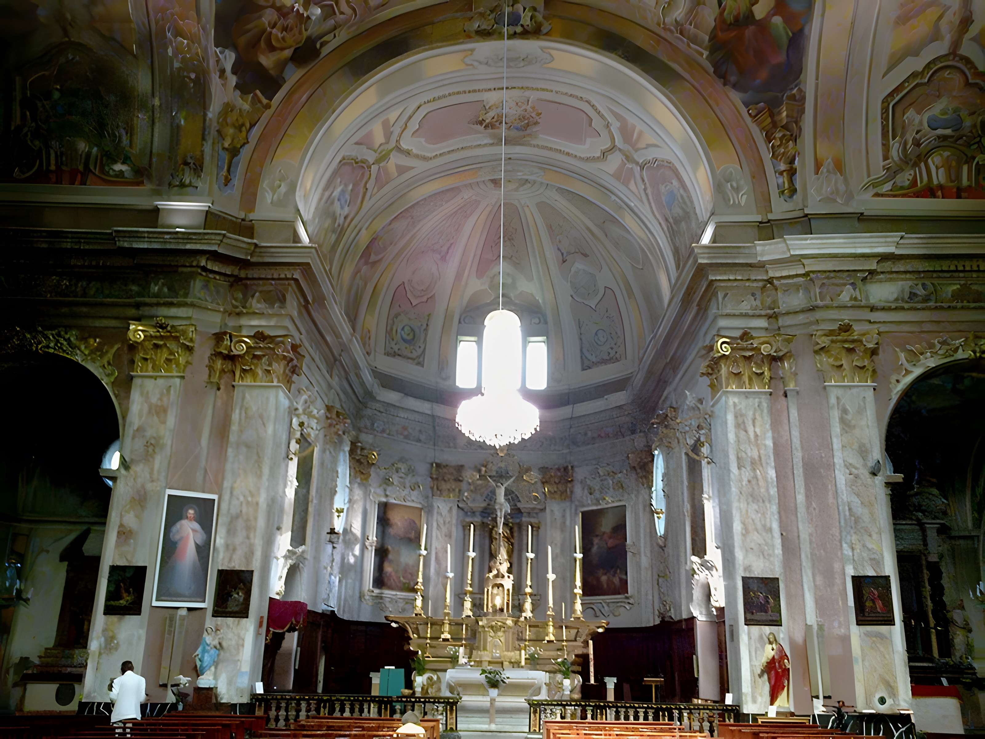 Église Santa-Maria-in-Albis de Breil-sur-Roya