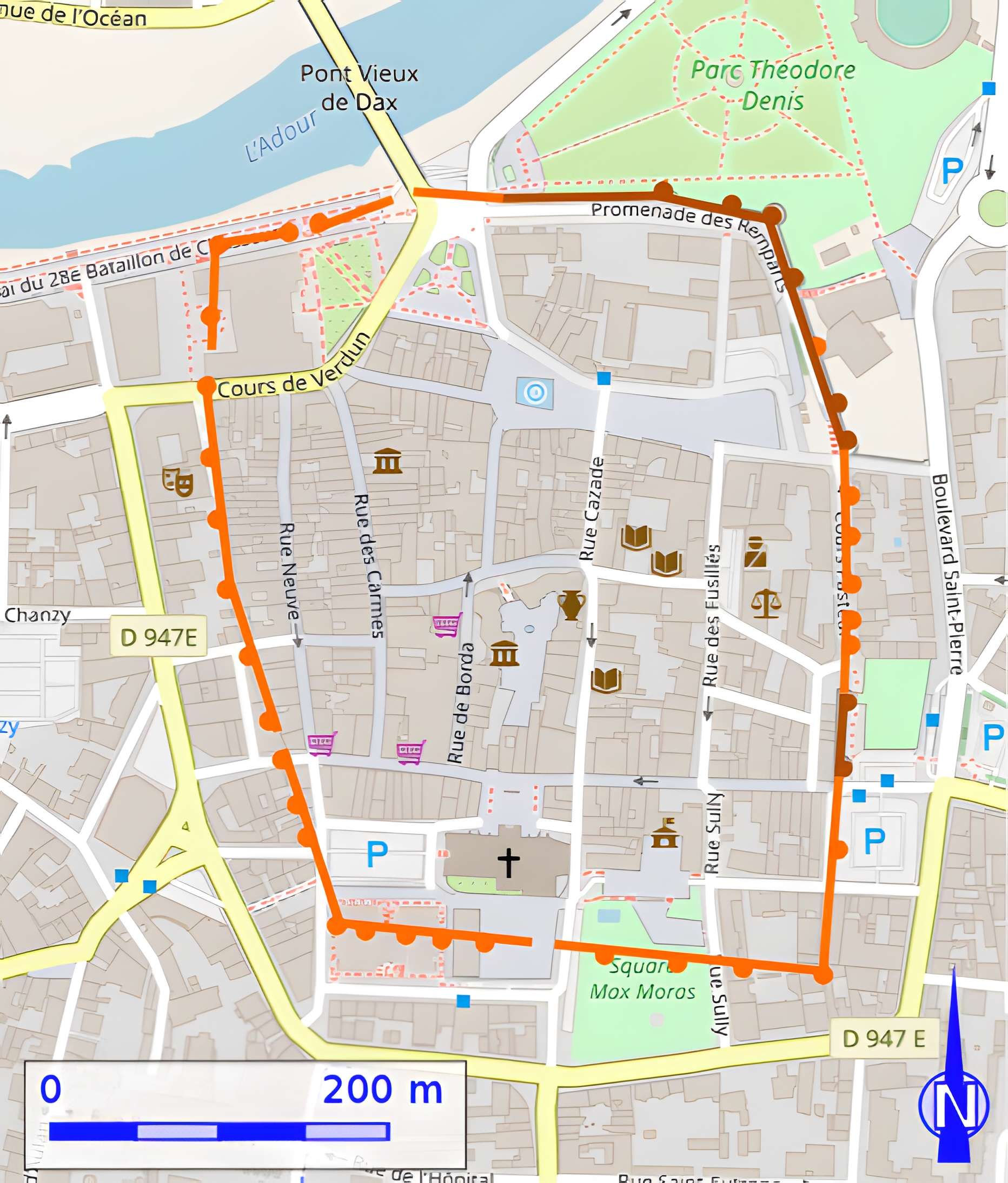 Enceinte gallo-romaine de Dax