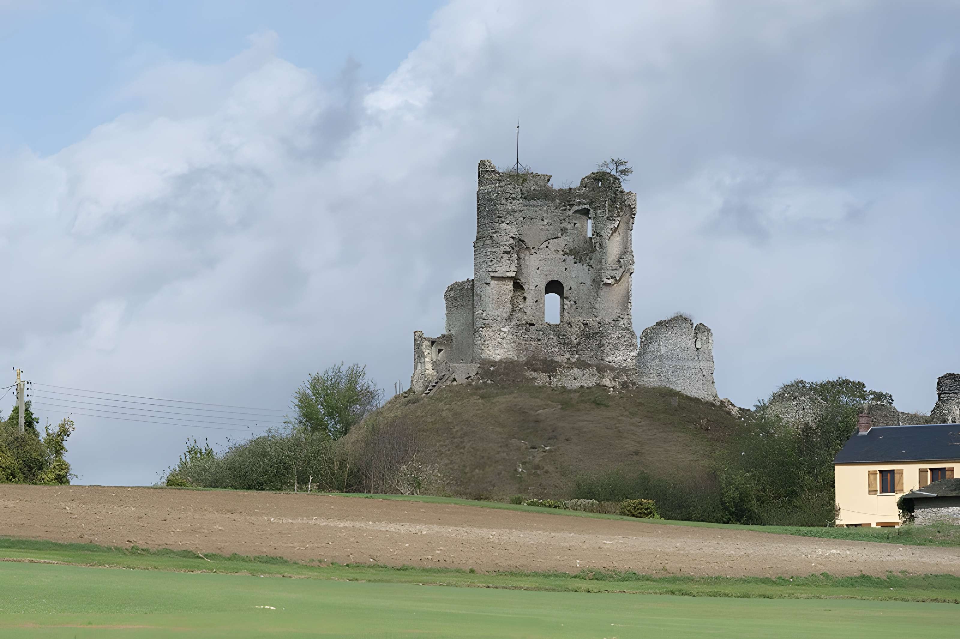 Ensemble castral de Château-sur-Epte