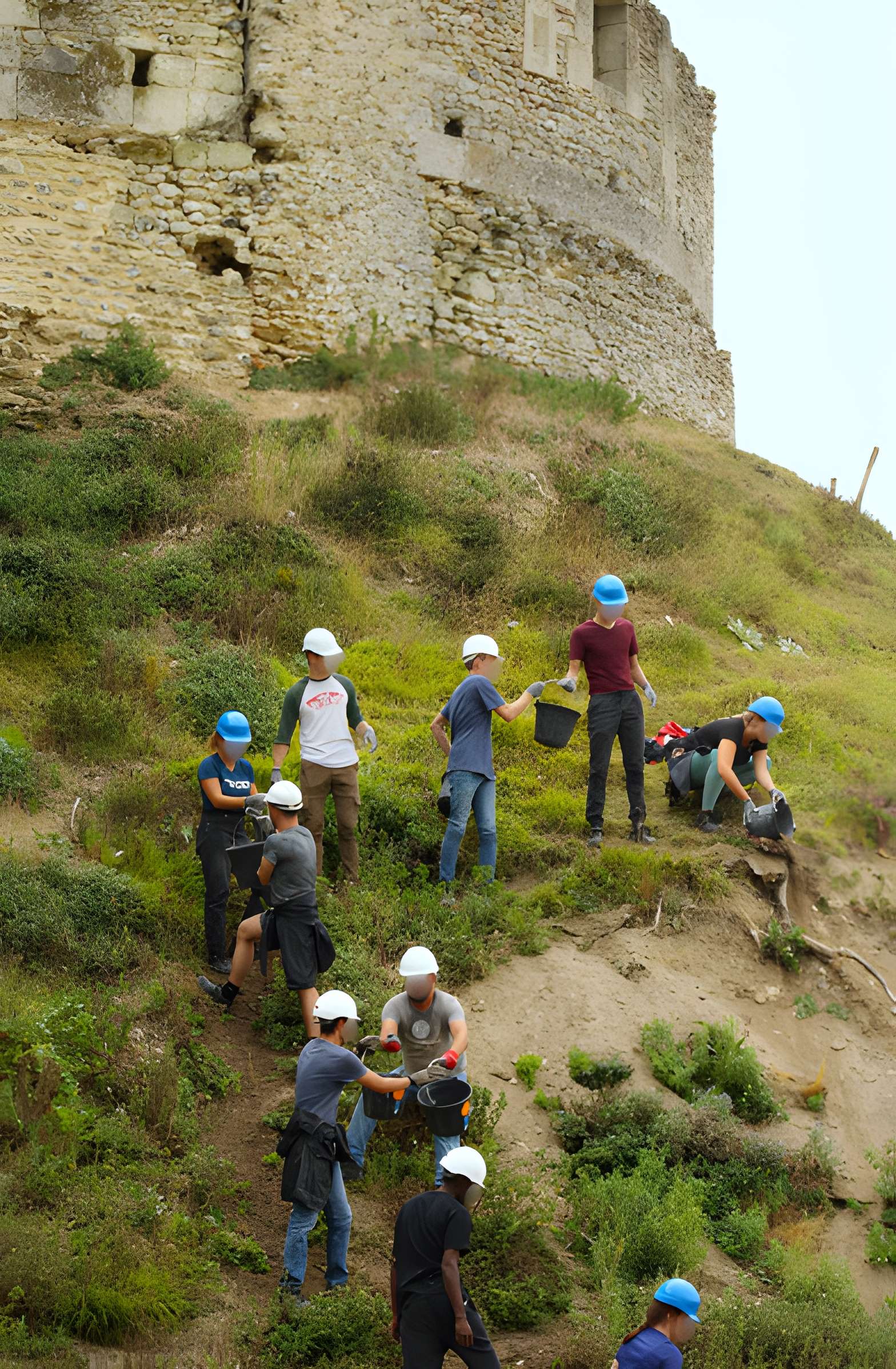 Ensemble castral de Château-sur-Epte