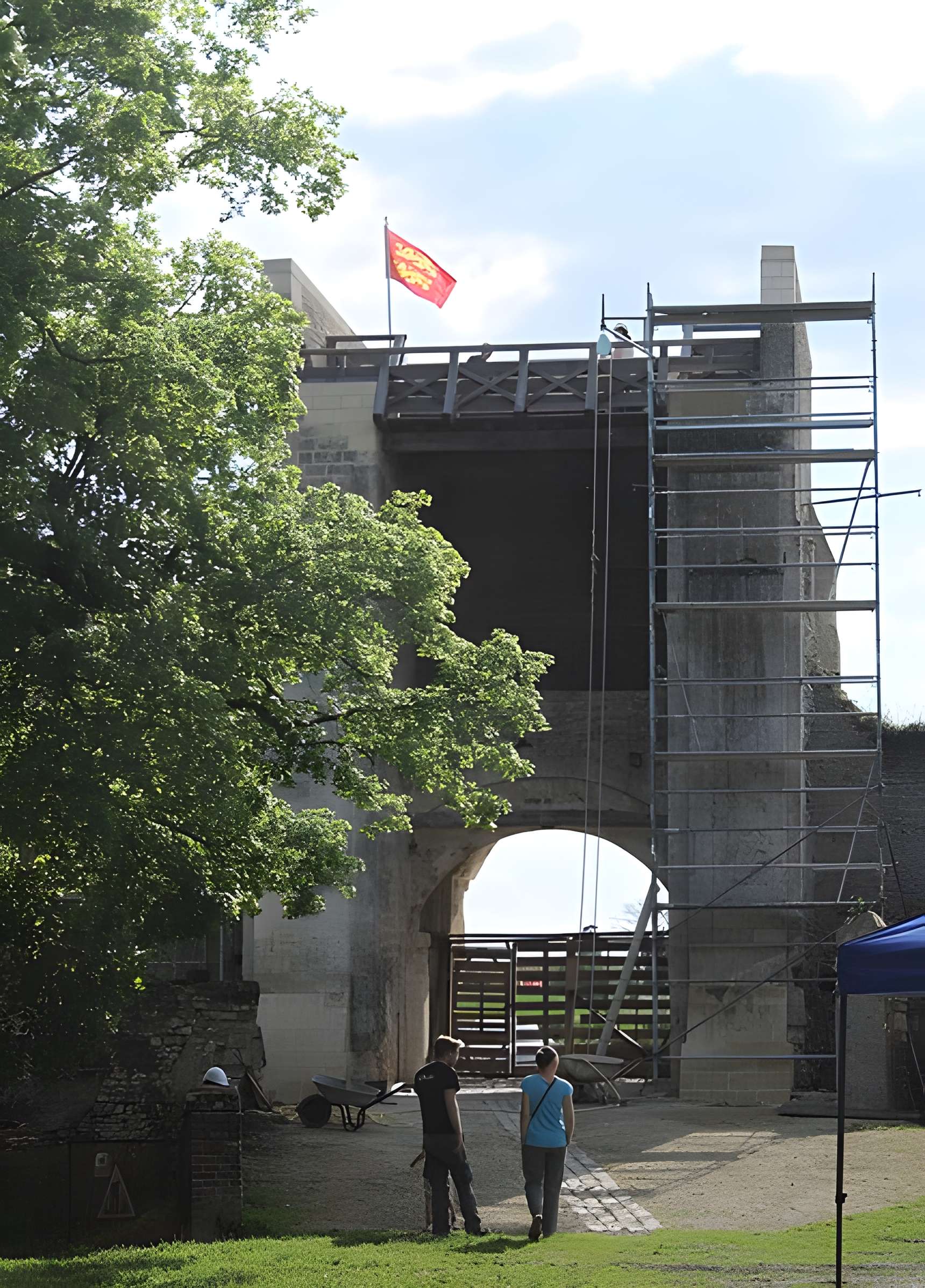 Ensemble castral de Château-sur-Epte