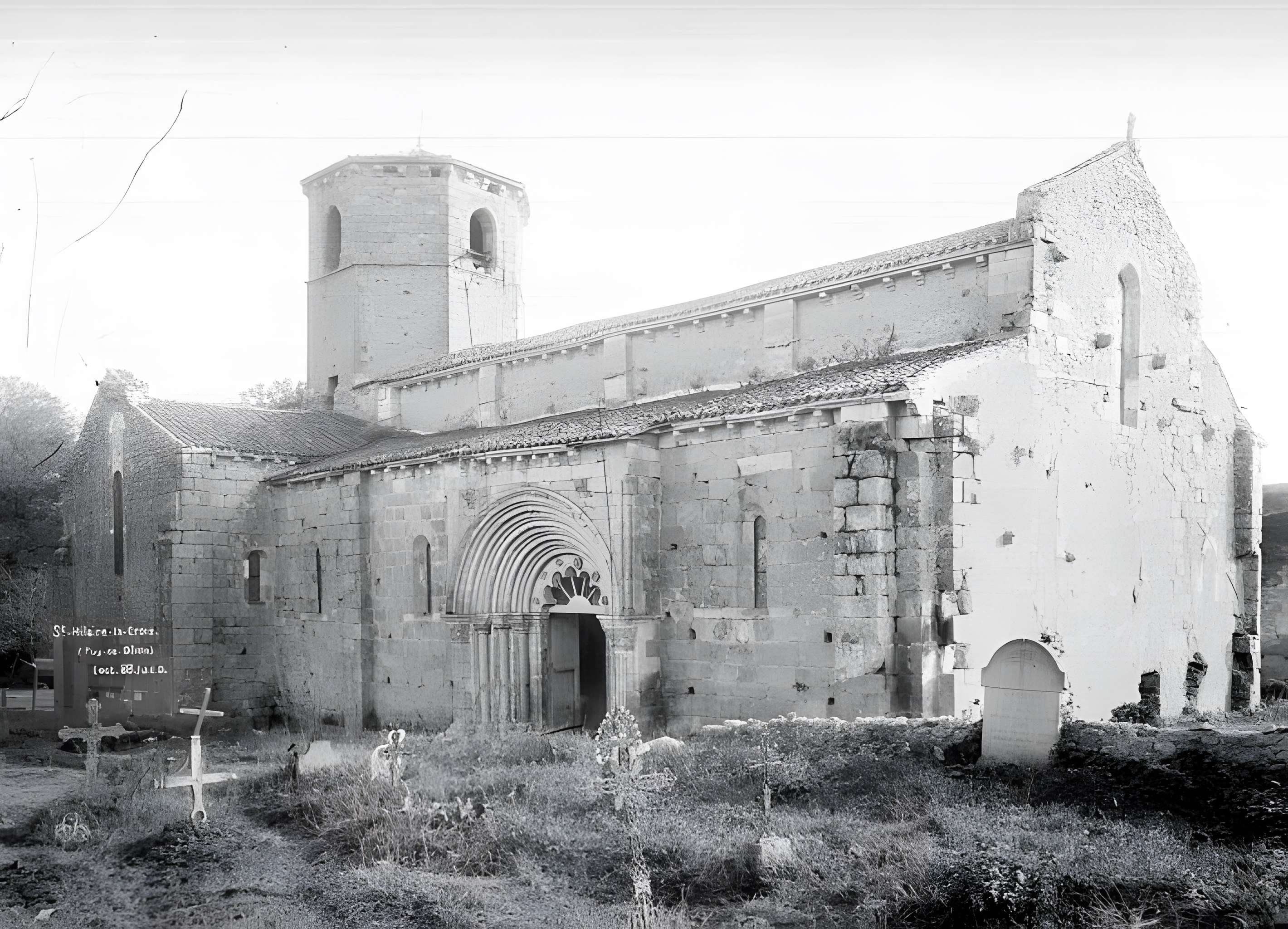 Eglise Saint-Hilaire et ancien monastère