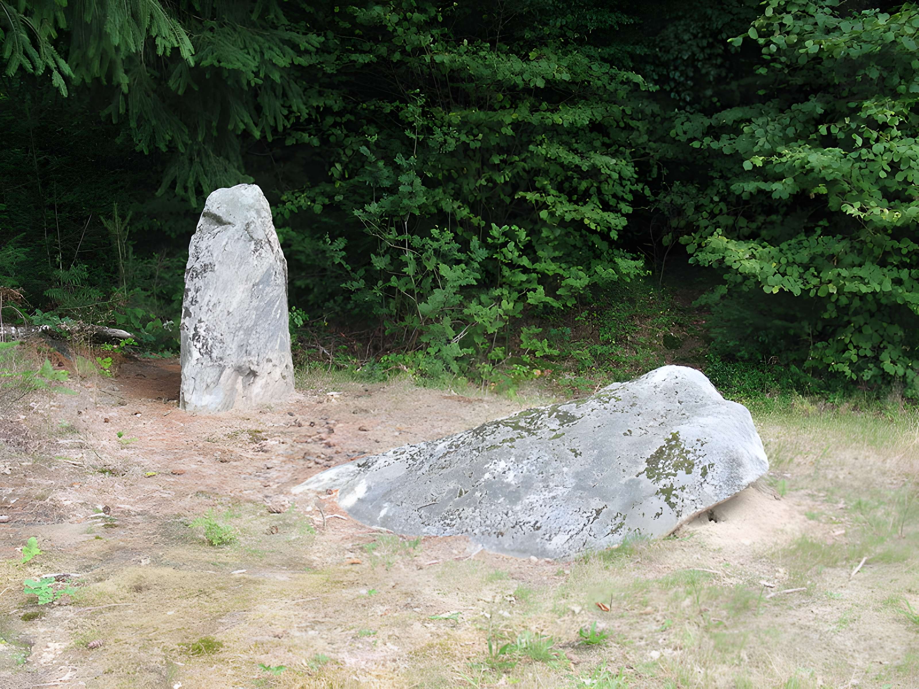 Deux mégalithes