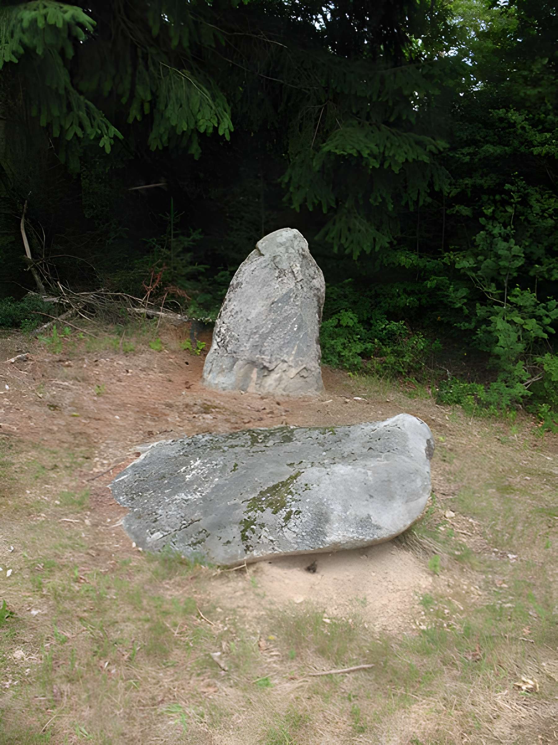 Deux mégalithes