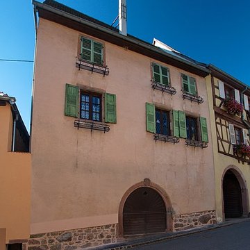 Ferme de vigneron de Gueberschwihr