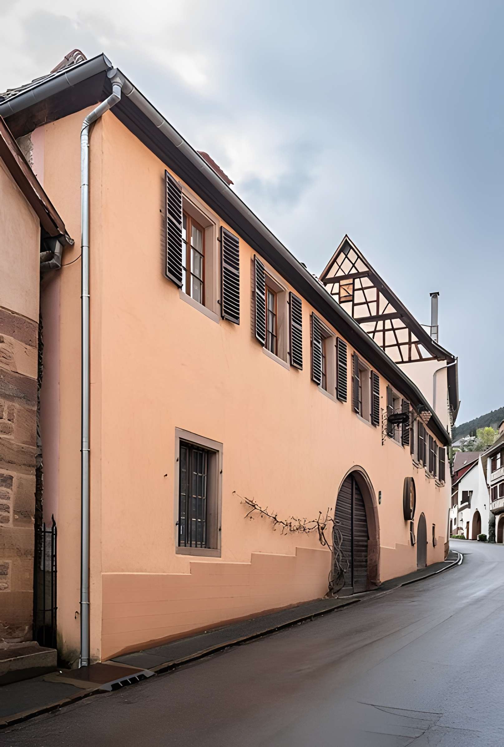 Ferme de vigneron de Gueberschwihr