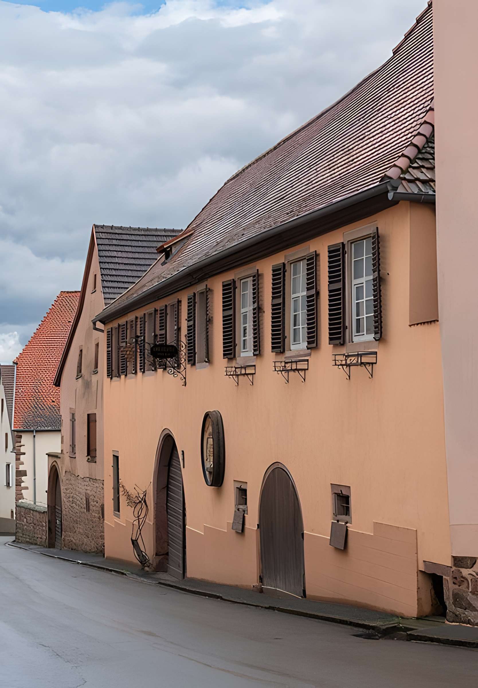 Ferme de vigneron de Gueberschwihr
