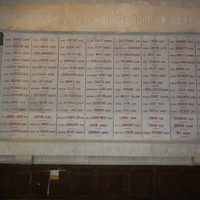 Photo de Monument aux morts de la guerre 1914-1918, situé contre les anciens remparts
