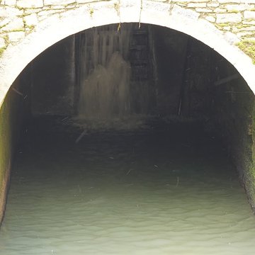 Pont ancien et Moulin de Heugas situés sur le Lihoury