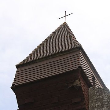 Eglise Saint-Martin et portail du cimetière