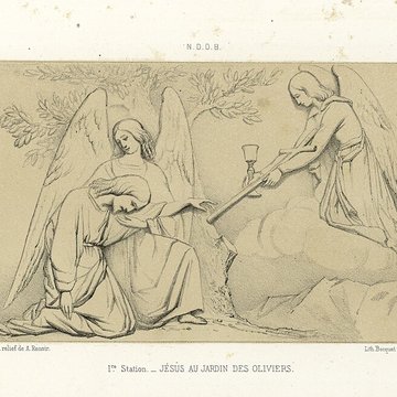 Calvaire et chemin de croix extérieur