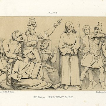 Calvaire et chemin de croix extérieur