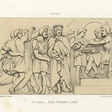 Calvaire et chemin de croix extérieur