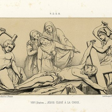 Calvaire et chemin de croix extérieur