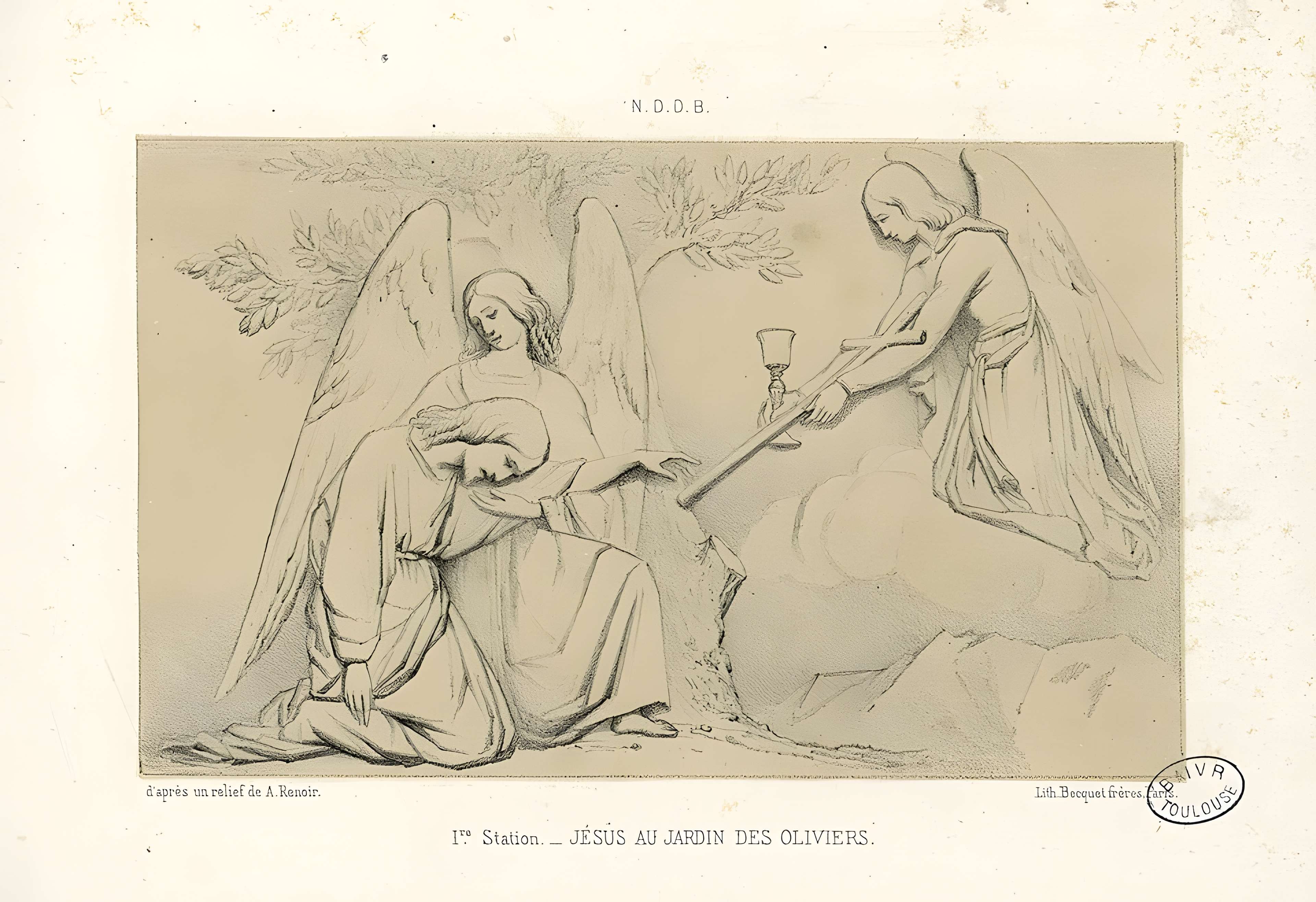 Calvaire et chemin de croix extérieur