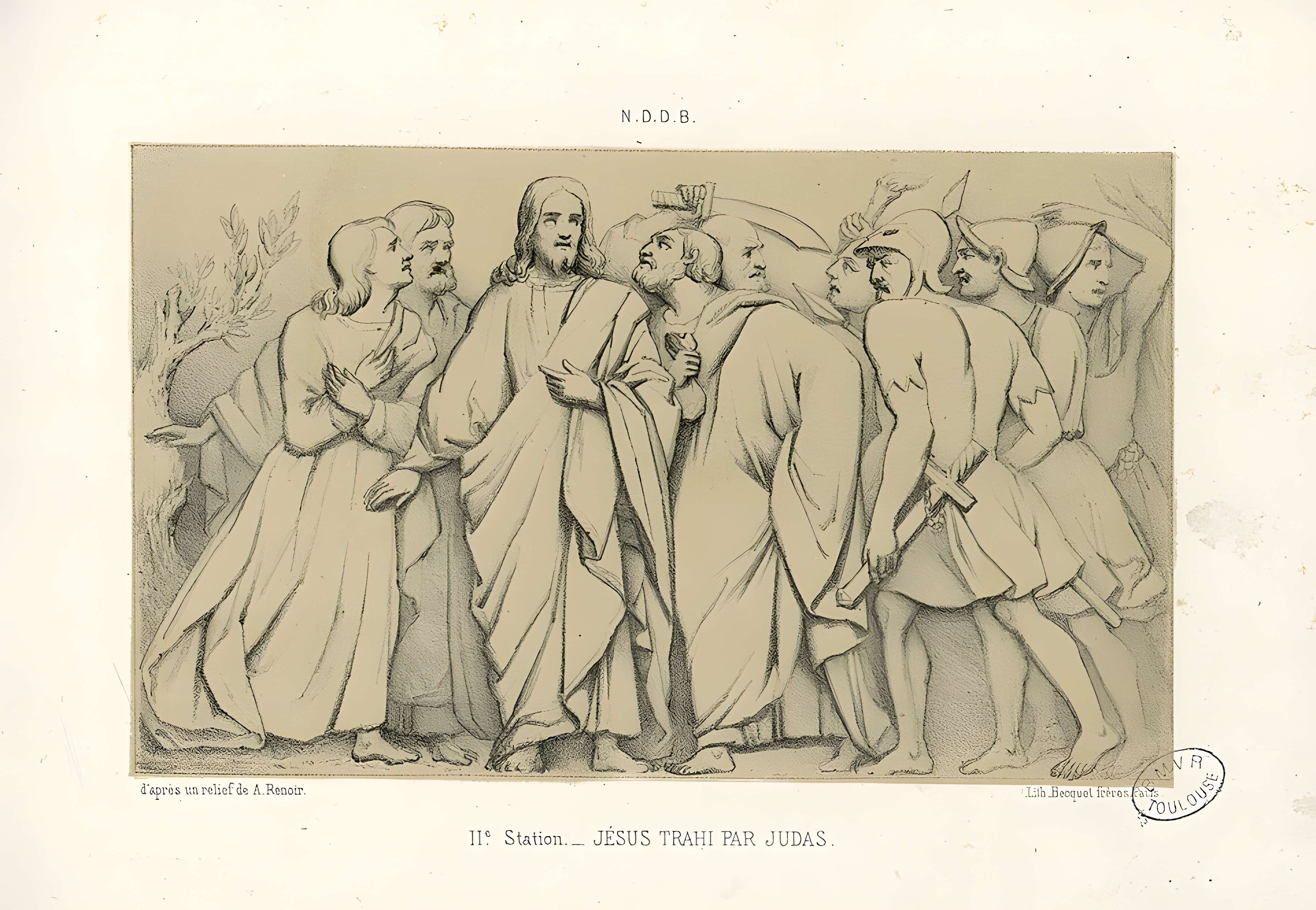 Calvaire et chemin de croix extérieur