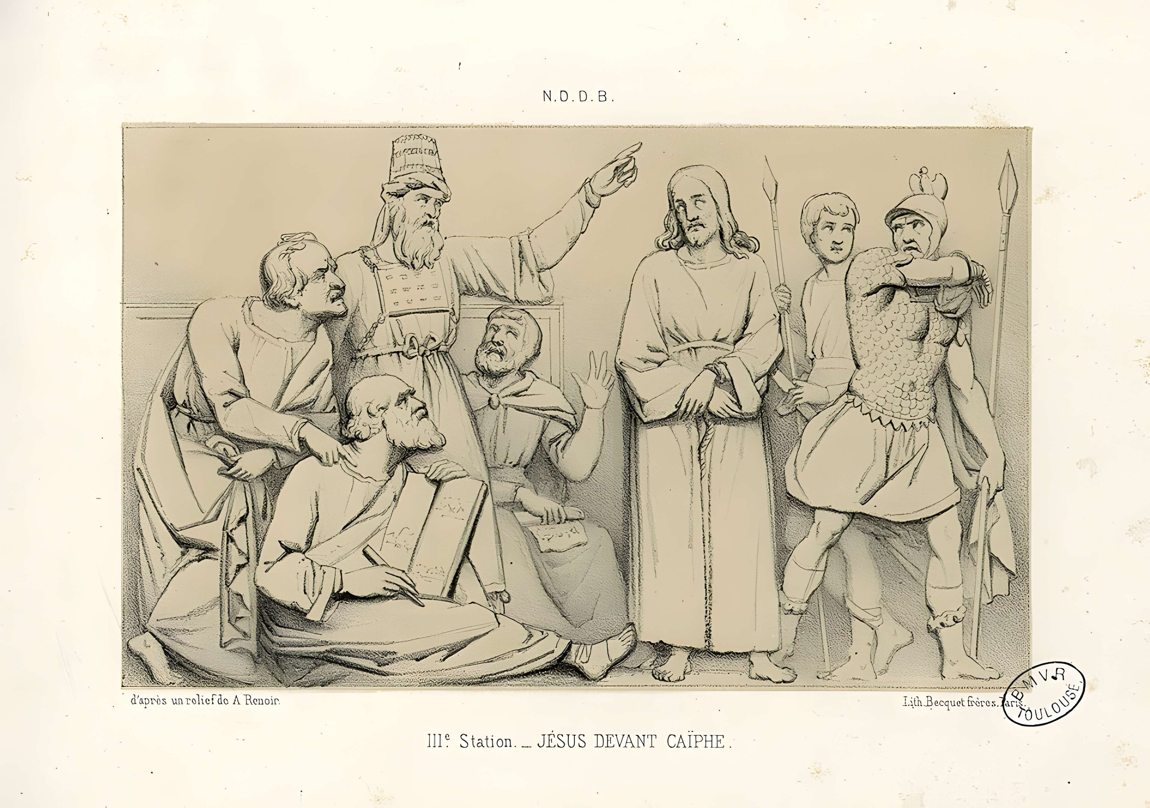 Calvaire et chemin de croix extérieur