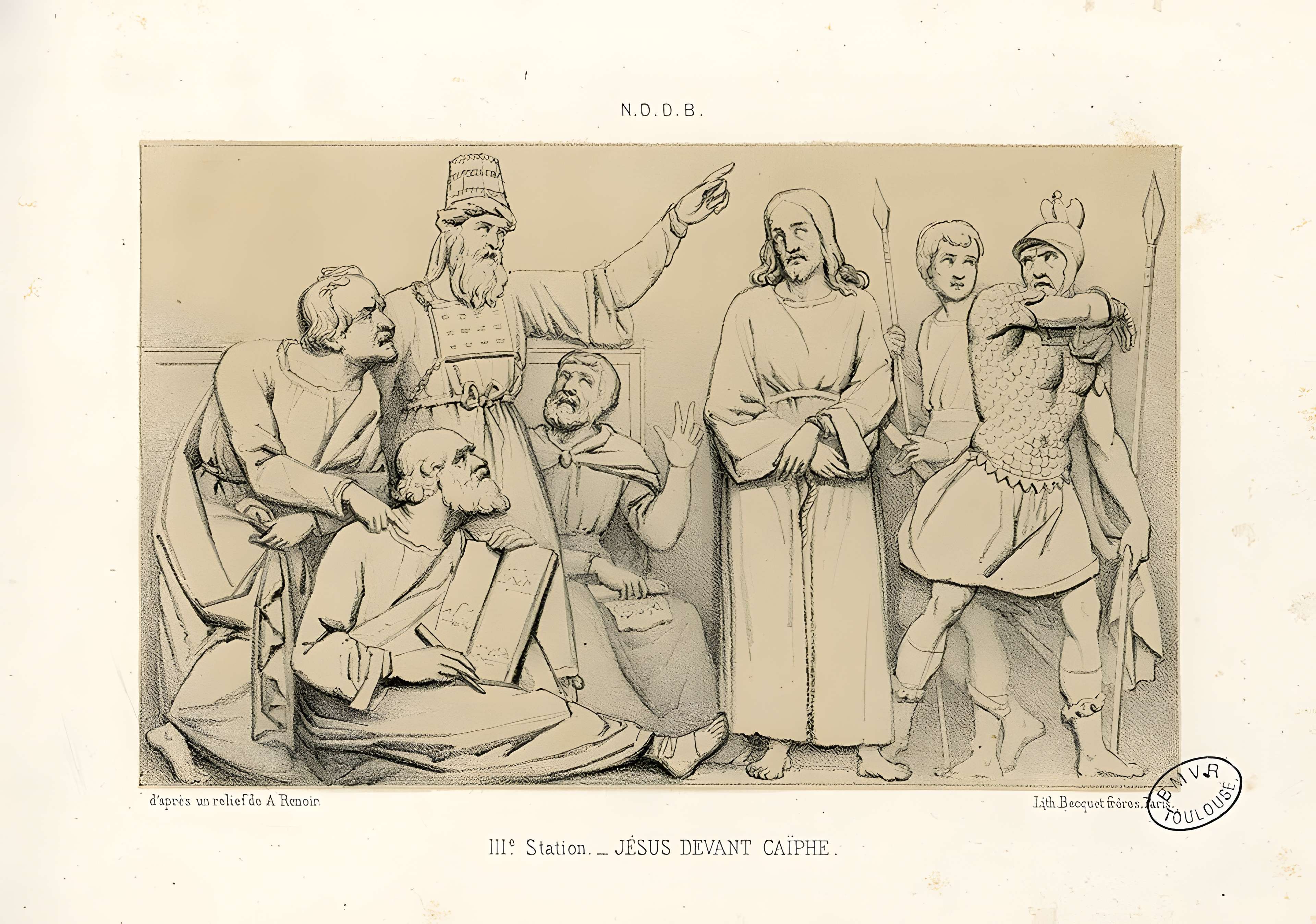 Calvaire et chemin de croix extérieur