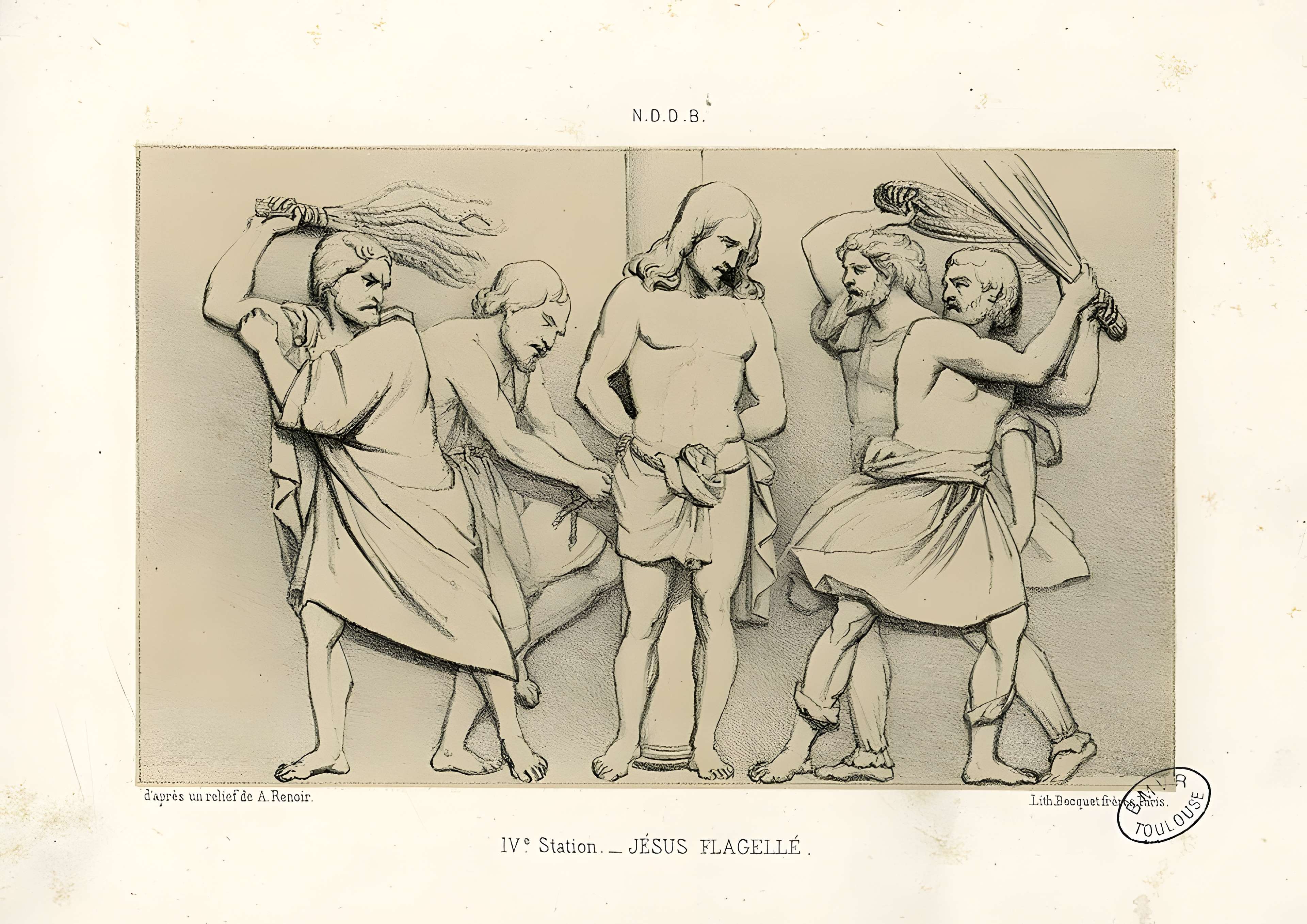 Calvaire et chemin de croix extérieur