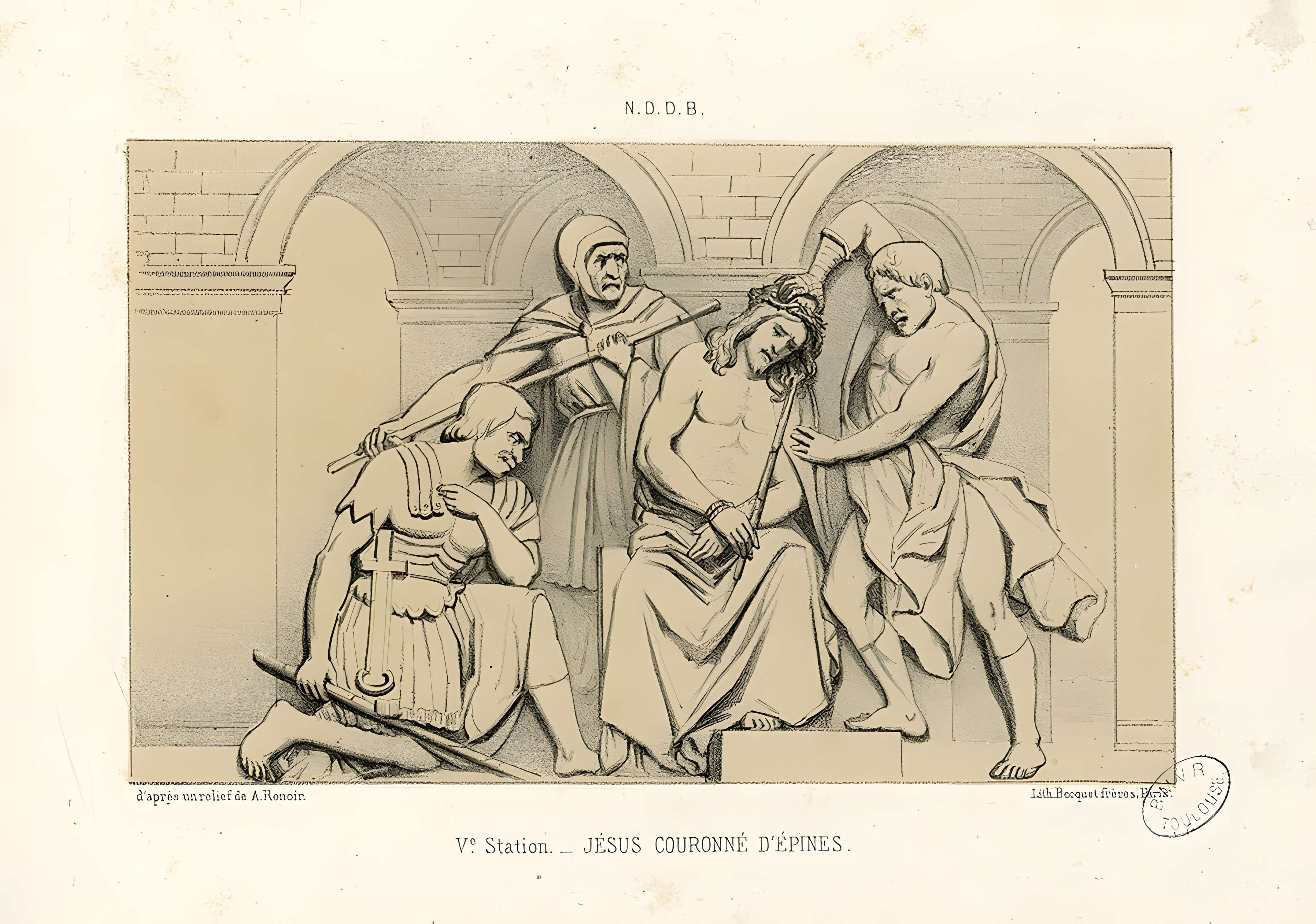 Calvaire et chemin de croix extérieur