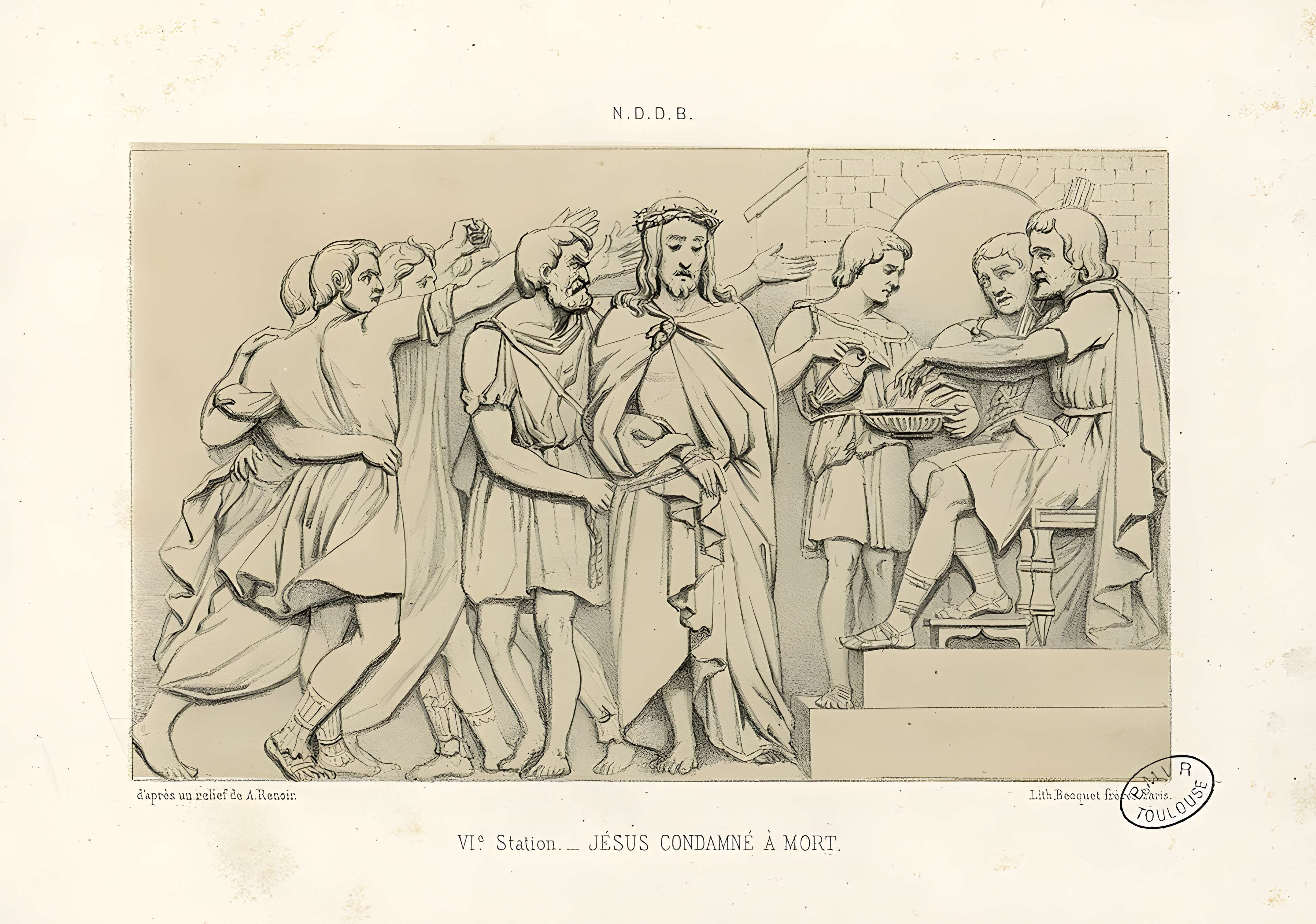 Calvaire et chemin de croix extérieur