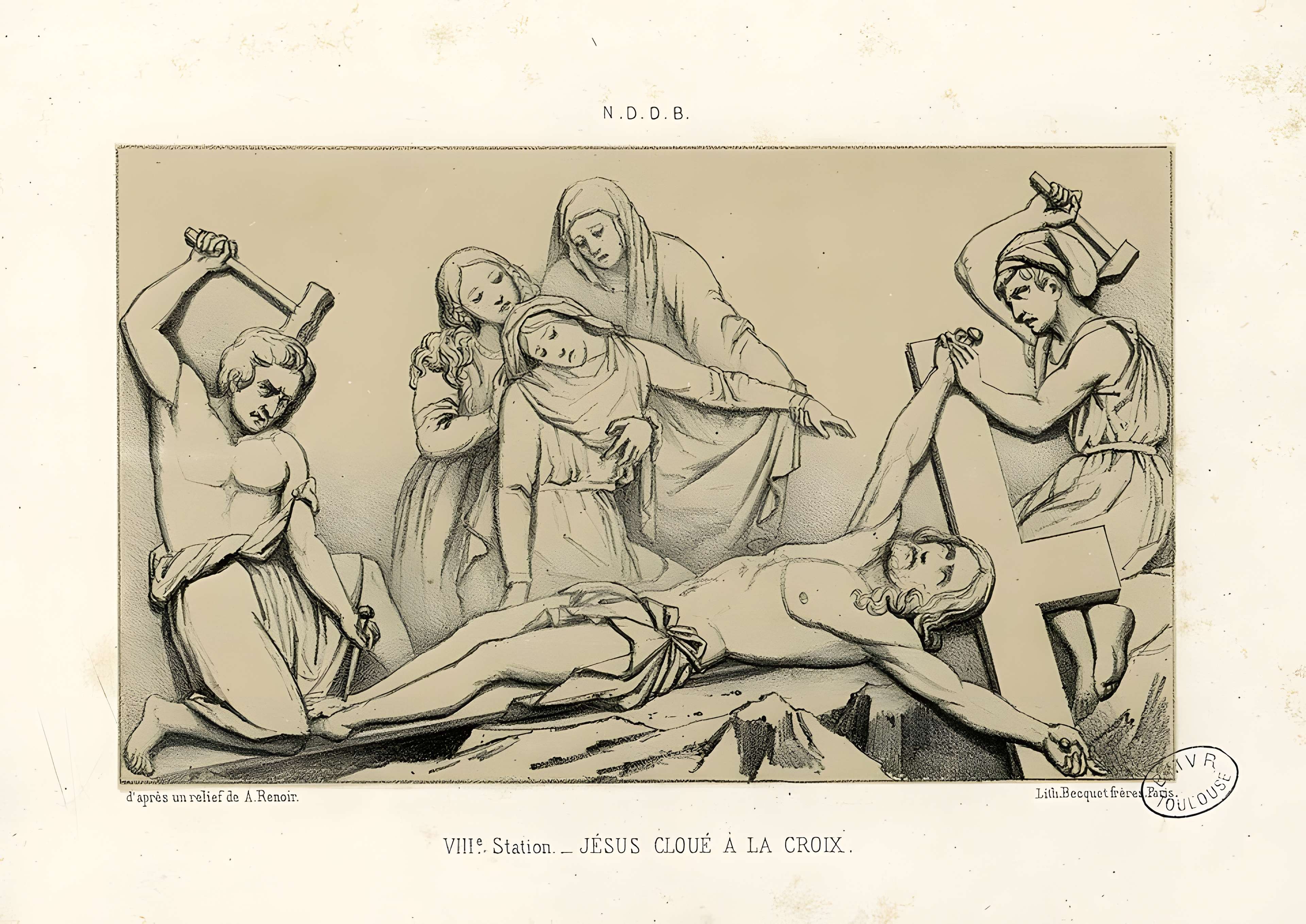 Calvaire et chemin de croix extérieur