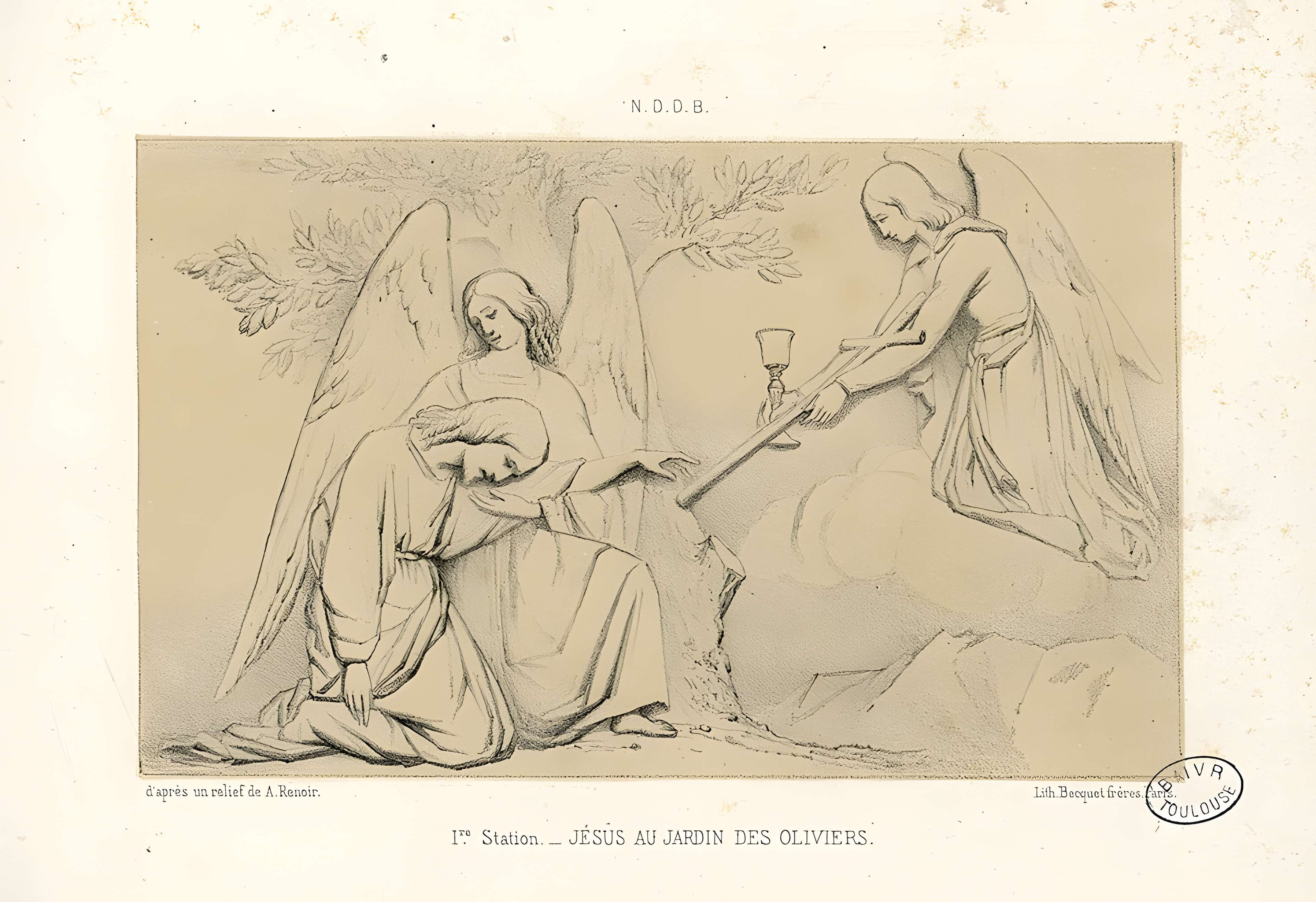 Calvaire et chemin de croix extérieur