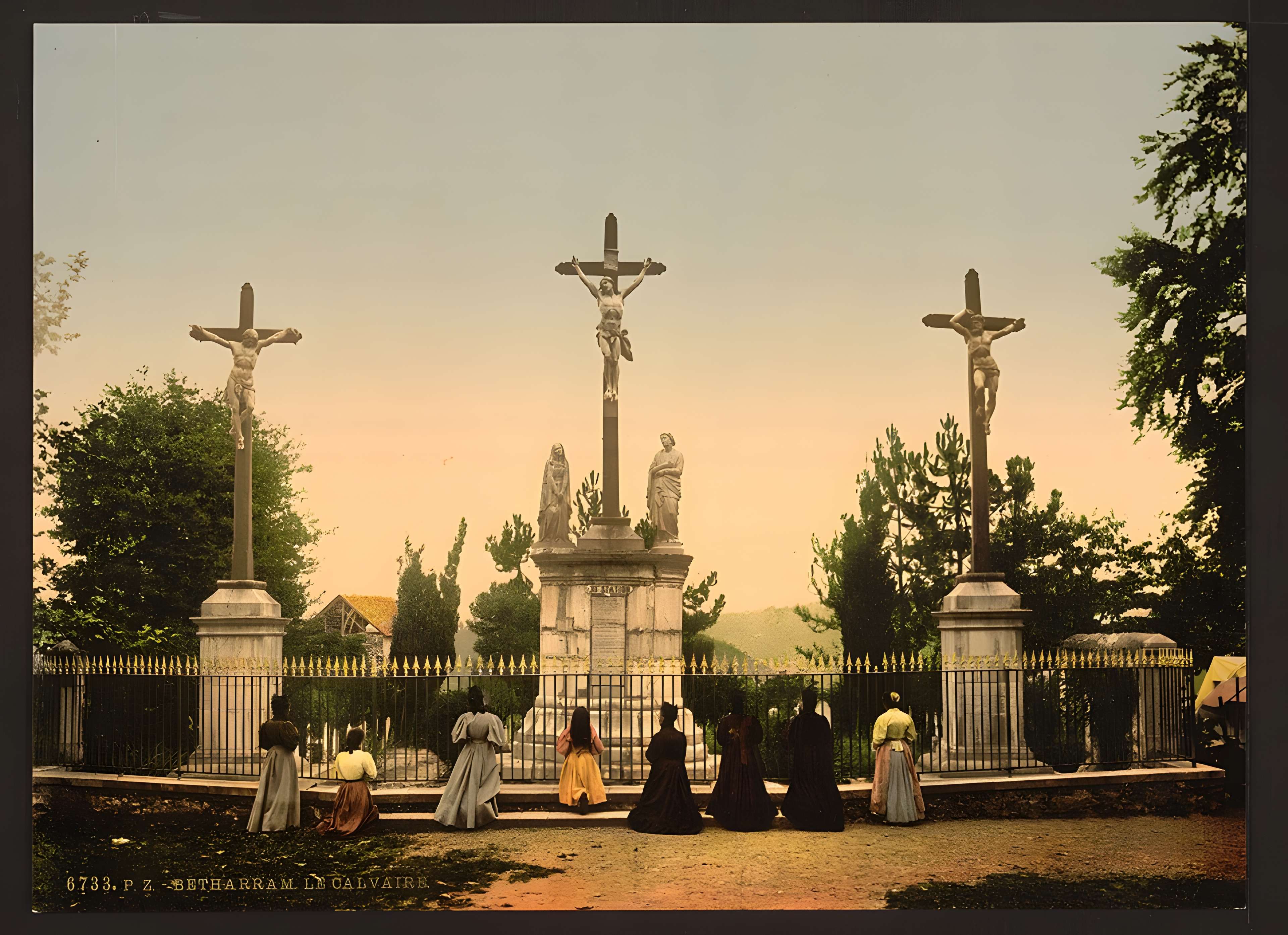 Calvaire et chemin de croix extérieur