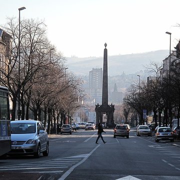 Fontaine de la Pyramide à Clermont-Ferrand