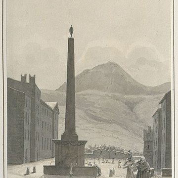 Fontaine de la Pyramide à Clermont-Ferrand