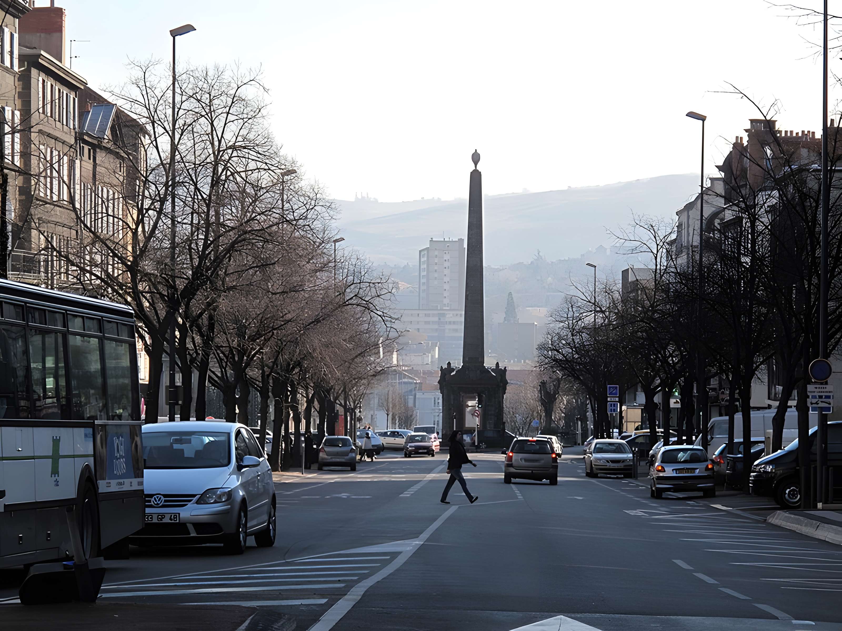Fontaine de la Pyramide à Clermont-Ferrand
